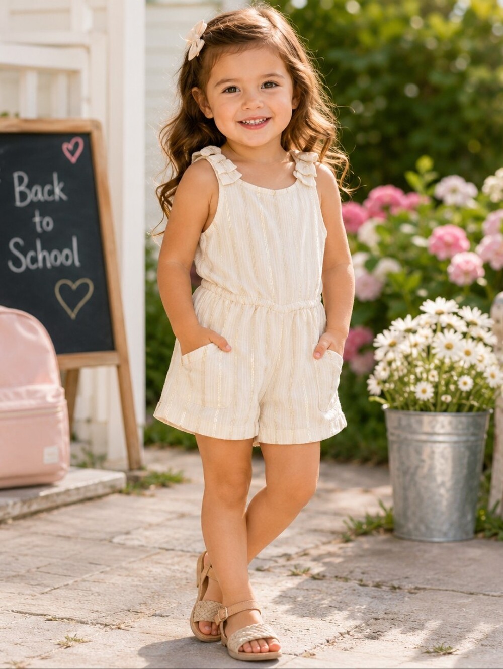 Cupcakes and Cashmere Toddler Romper – Size 3–4 Years (XS)
